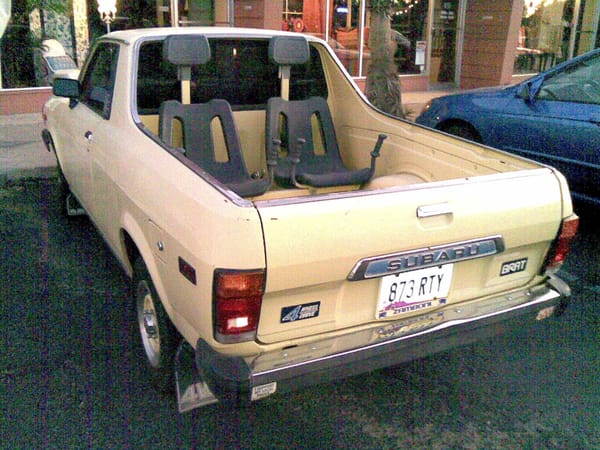 Subaru May Be Reviving the Brat as an Electric Pickup